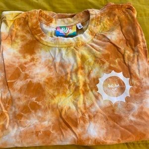 Big Bud Press tie dye tee never worn size large